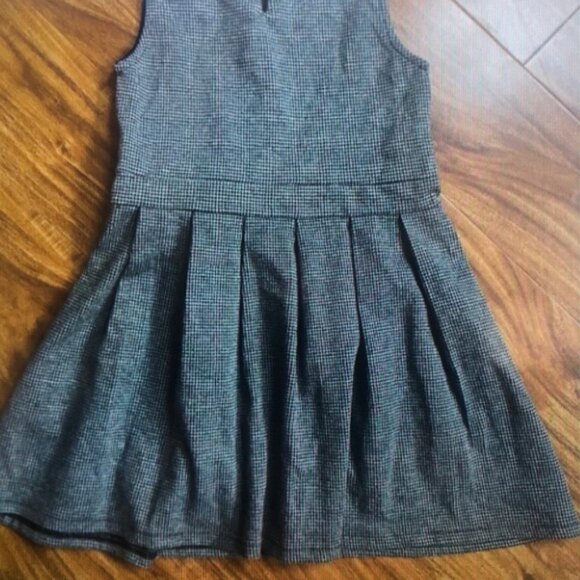 Stylish Gray Kids Casual Dress - Picture 3 of 3